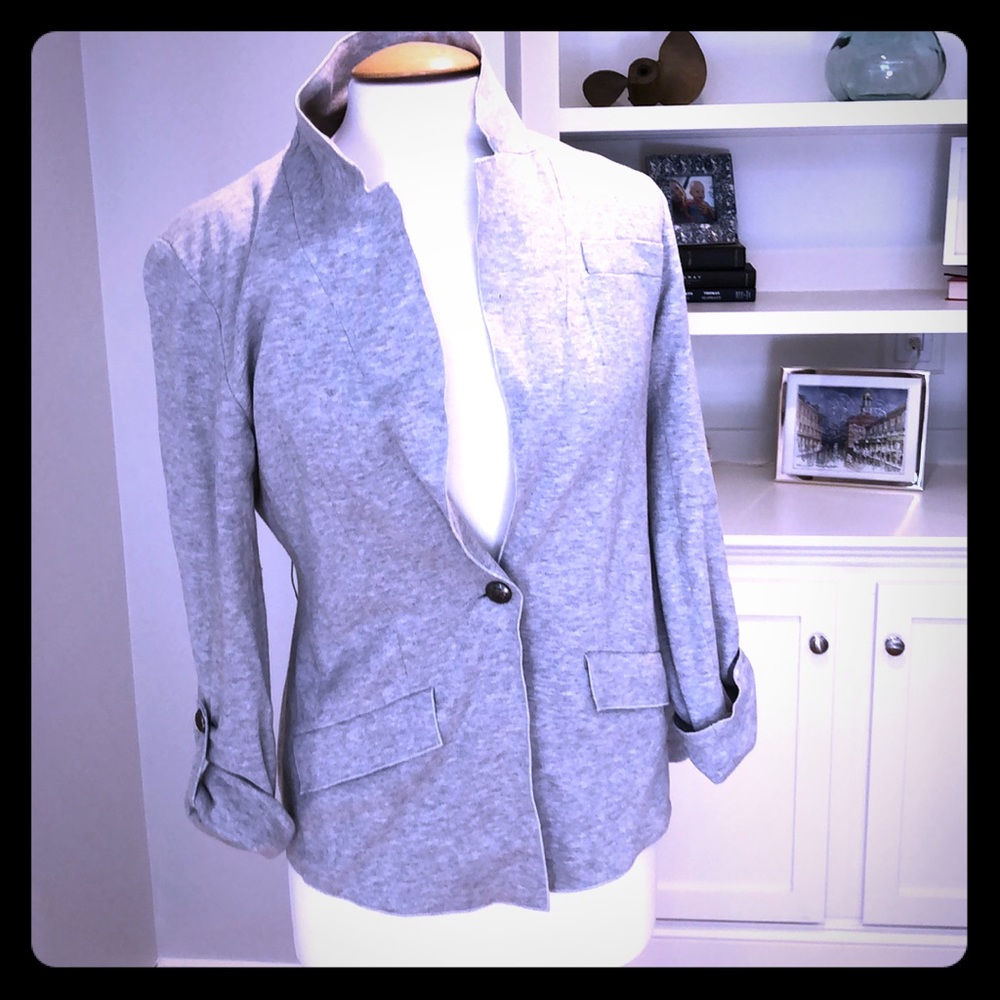 Banana Republic sweatshirt blazer